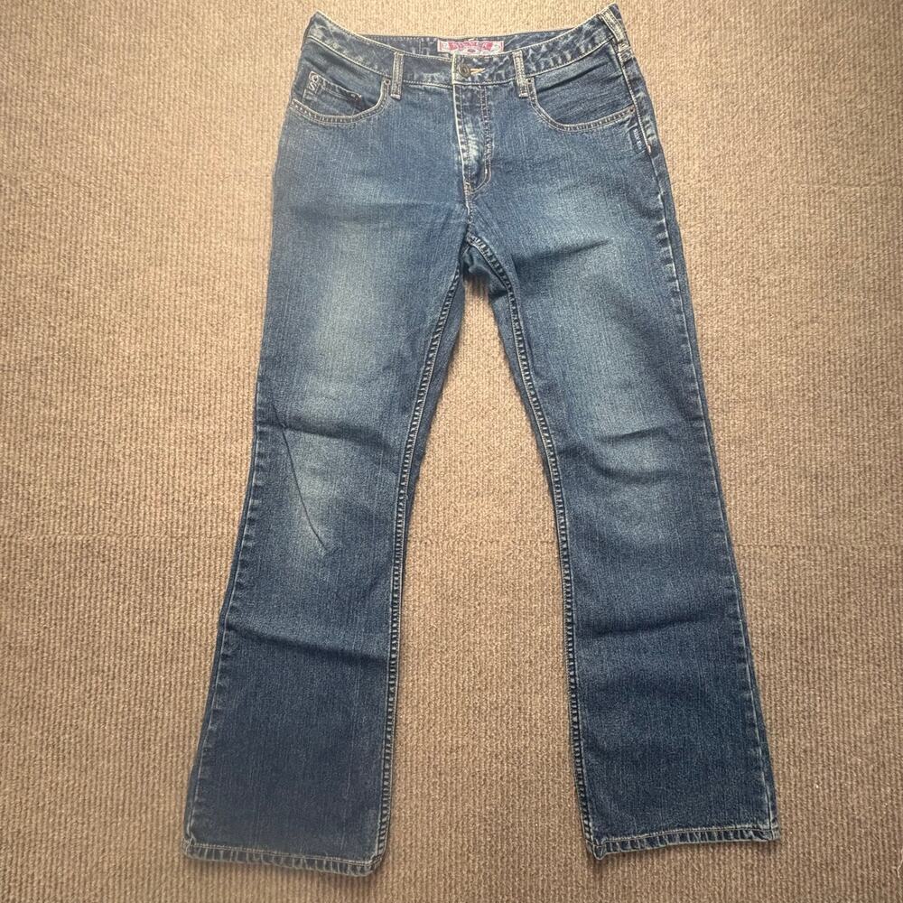 Vintage 90’s Silver Jeans Flares Womens Size 31/32